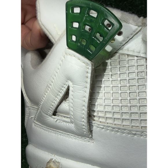 Vintage Jordan 4 Retro Classic Green 2004 Men Size 11 308497-101 FOR RESTORATION main image 7